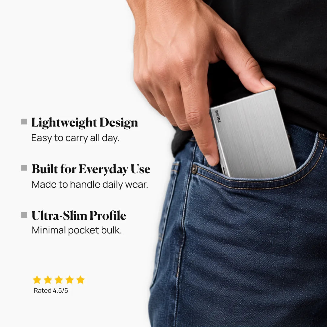 The Vault – Everyday Steel Wallet