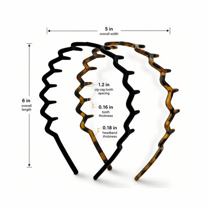 The Wave — Zig-Zag Stretch Hairband